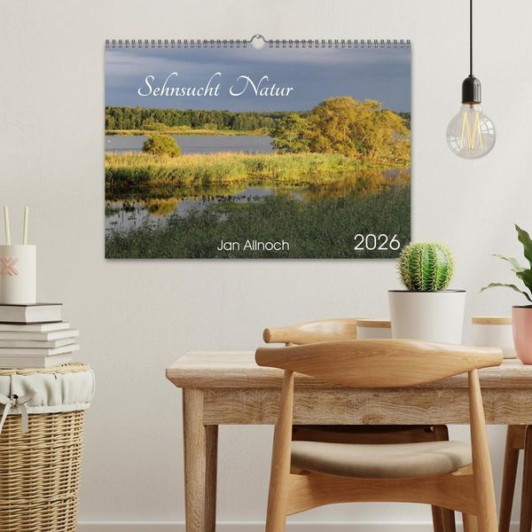 Produktbild: Sehnsucht Natur (Wandkalender 2026 DIN A3 quer), CALVENDO Monatskalender