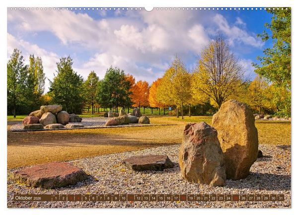 Produktbild: Lausitzer Seenland - Junge Urlaubsregion mit einzigartiger Wasserlandschaft (hochwertiger Premium Wandkalender 2026 DIN A2 quer), Kunstdruck in Hochglanz