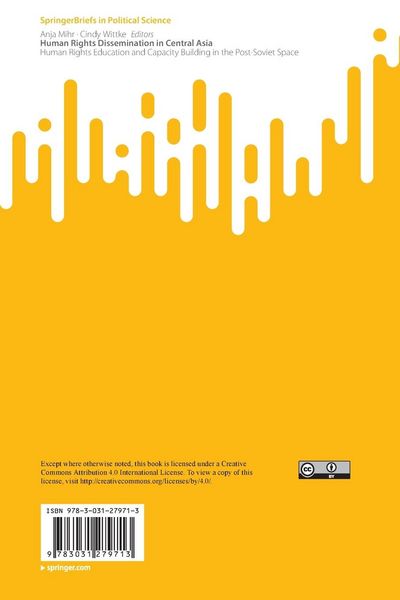 Produktbild: Human Rights Dissemination in Central Asia