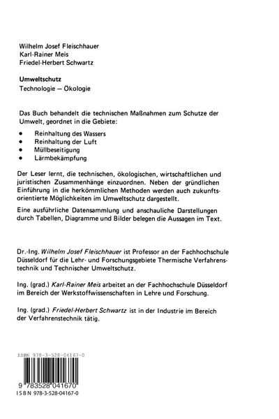 Produktbild: Umweltschutz