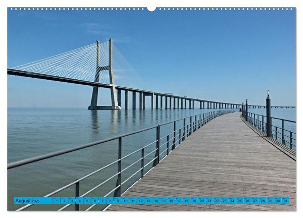 Produktbild: Eine Reise durch Portugal (hochwertiger Premium Wandkalender 2026 DIN A2 quer), Kunstdruck in Hochglanz