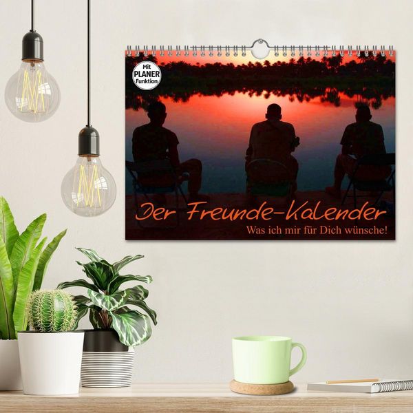 Produktbild: Der Freunde-Kalender (Wandkalender 2026 DIN A4 quer), CALVENDO Monatskalender