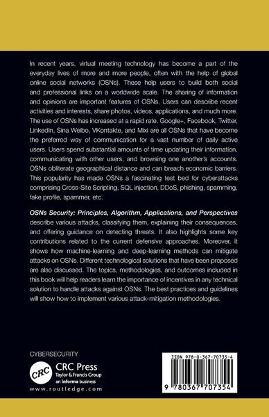 Produktbild: Online Social Networks Security