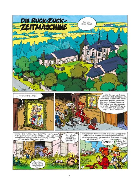 Produktbild: Spirou und Fantasio 34: Die Ruck-Zuck-Zeitmaschine