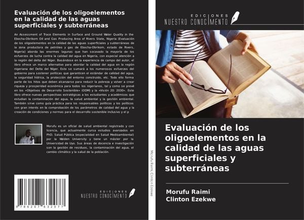 Produktbild: Evaluaci&oacute;n de los oligoelementos en la calidad de las aguas superficiales y subterr&aacute;neas
