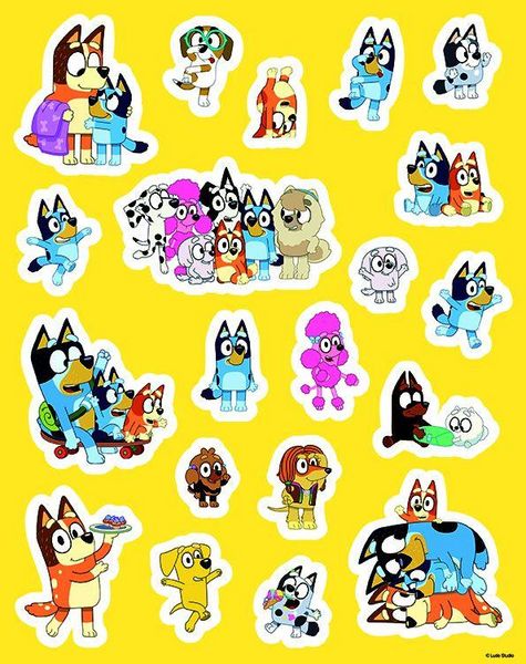 Produktbild: Bluey: Mein Mal- und Stickerspa&szlig;
