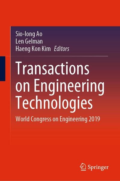 Produktbild: Transactions on Engineering Technologies