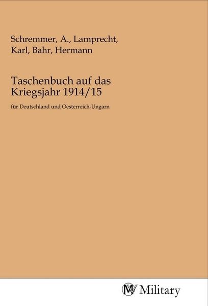 Produktbild: Taschenbuch auf das Kriegsjahr 1914/15