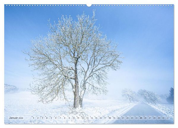 Produktbild: Wanderparadies Schw&auml;bische Alb (hochwertiger Premium Wandkalender 2026 DIN A2 quer), Kunstdruck in Hochglanz