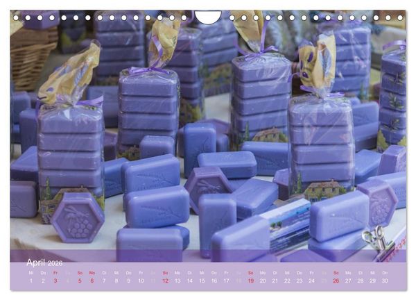 Produktbild: Die Farbe des Lavendels (Wandkalender 2026 DIN A4 quer), CALVENDO Monatskalender
