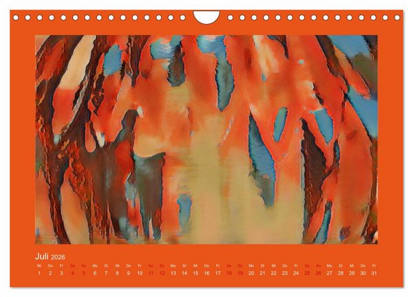 Produktbild: Hei&szlig; und Feurig (Wandkalender 2026 DIN A4 quer), CALVENDO Monatskalender