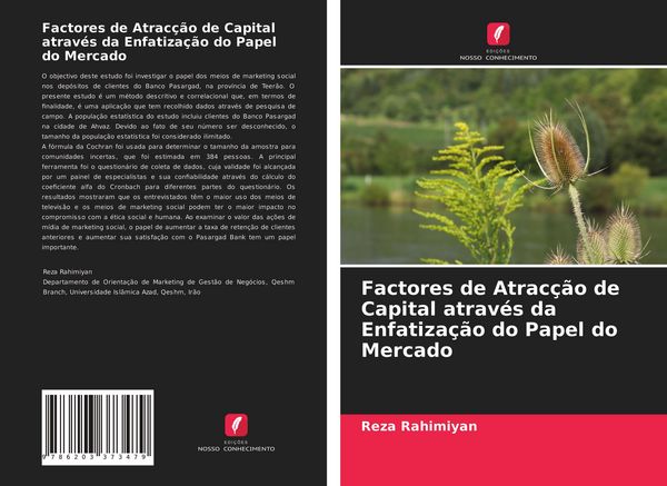Produktbild: Factores de Atrac&ccedil;&atilde;o de Capital atrav&eacute;s da Enfatiza&ccedil;&atilde;o do Papel do Mercado