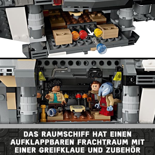 Produktbild: LEGO Star Wars: Skeleton Crew Die Onyx Cinder, Sternenschiff-Set 75374