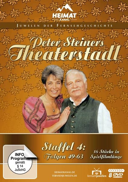 Peter Steiners Theaterstadl - Staffel 4/Folgen 49-63 [8 DVDs]