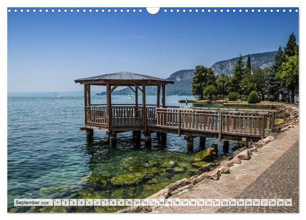 Produktbild: GARDASEE Orte am malerischen Ostufer (Wandkalender 2026 DIN A3 quer), CALVENDO Monatskalender