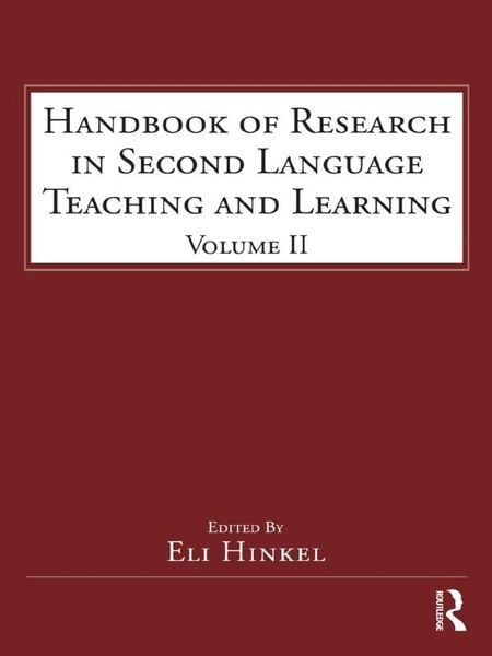 Produktbild: Handbook of Research in Second Language Teaching and Learning