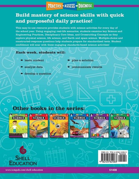 Produktbild: 180 Days of Science for Second Grade