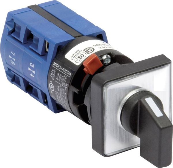 Kraus & Naimer CG4.A211.FS2.F085 Lasttrennschalter 10 A 2 x 60 ° Grau, Schwarz 1 St.