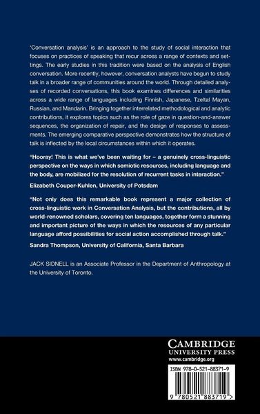 Produktbild: Conversation Analysis