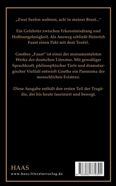 Produktbild: Faust. Der Trag&ouml;die erster Teil