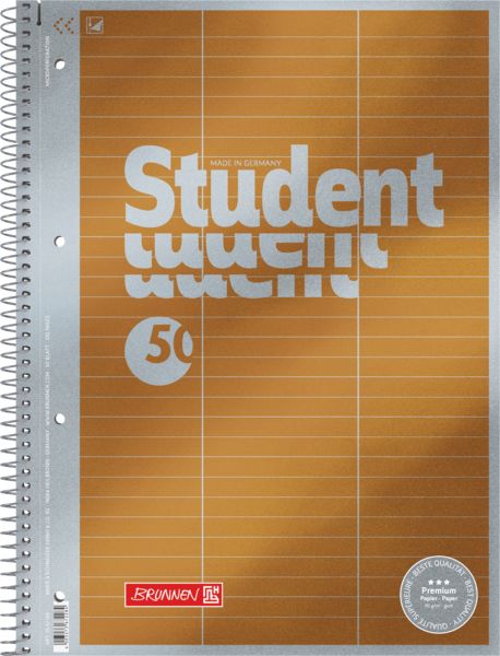 Produktbild: Brunnen Collegeblock A4 Lin54 Vokabel Premium