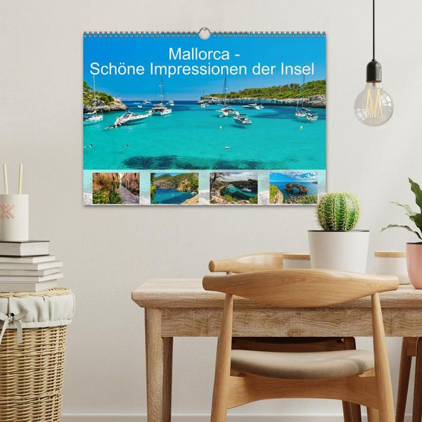 Produktbild: Mallorca - Sch&ouml;ne Impressionen der Insel (Wandkalender 2026 DIN A3 quer), CALVENDO Monatskalender