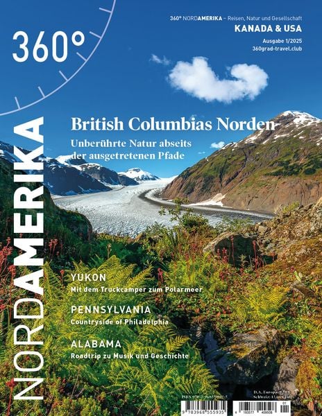 360° NordAmerika - Ausgabe 1/2025, Geheftet von 360° medien, 360° medien, 978-3-96855-593-5