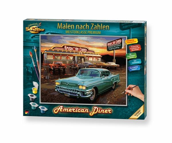 Produktbild: Malen nach Zahlen - American Diner