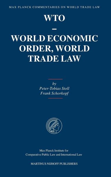 Produktbild: Wto - World Economic Order, World Trade Law
