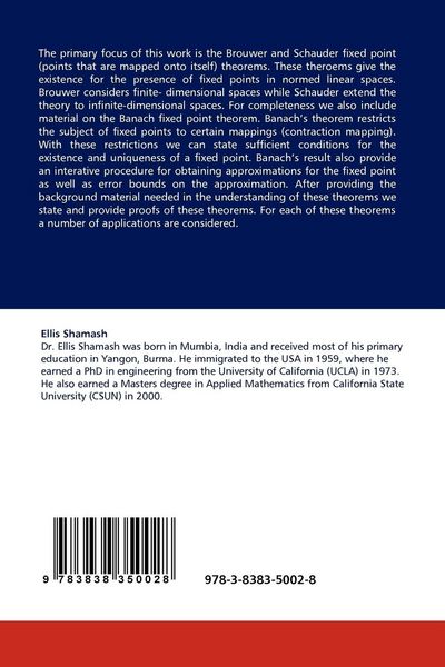 Produktbild: Fixed Point Theory: Banach, Brouwer and Schauder Theorems