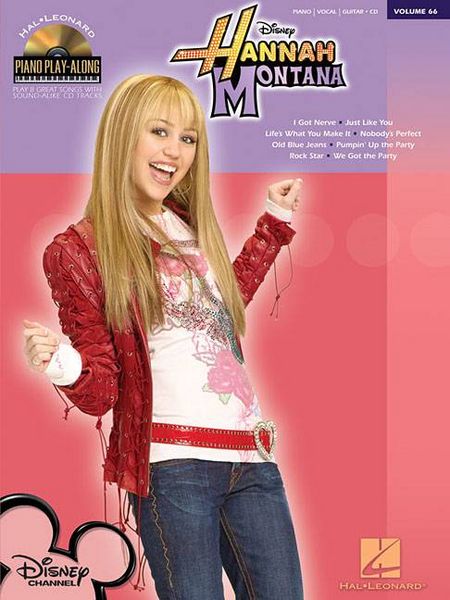 Produktbild: Hannah Montana: Piano Play-Along Volume 66