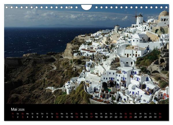 Produktbild: Kykladen - Inseln im Licht (Wandkalender 2026 DIN A4 quer), CALVENDO Monatskalender