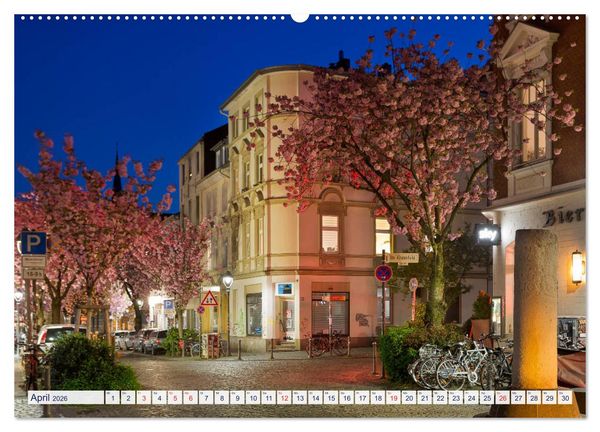 Produktbild: BONN f&uuml;r Nachtschw&auml;rmer (Wandkalender 2026 DIN A2 quer), CALVENDO Monatskalender