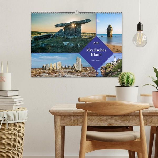 Produktbild: Mystisches Irland (Wandkalender 2026 DIN A3 quer), CALVENDO Monatskalender