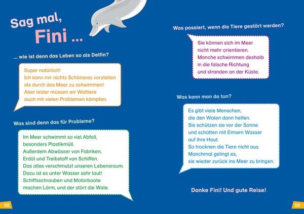 Produktbild: WAS IST WAS Erstes Lesen Band 1. Wale und Delfine