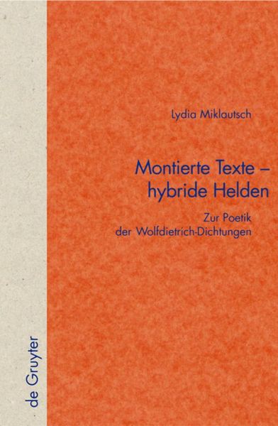 Produktbild: Montierte Texte - hybride Helden
