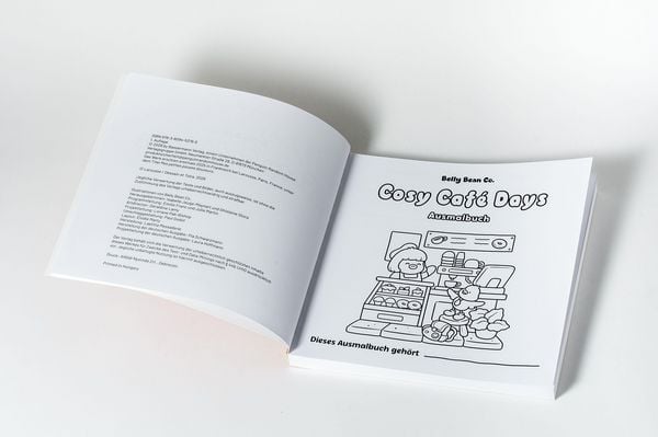Produktbild: Cosy Caf&eacute; Days - Ausmalbuch