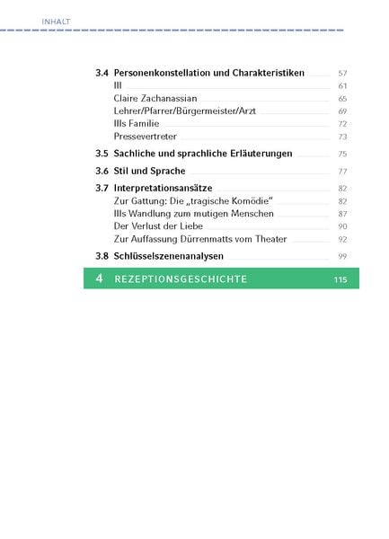 Produktbild: Der Besuch der alten Dame - Textanalyse und Interpretation