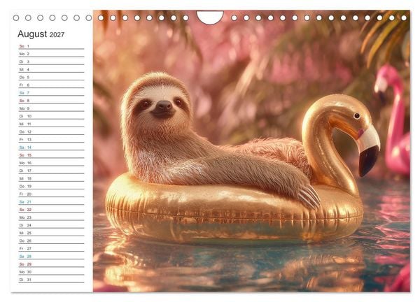 Produktbild: Tierisch genial (Wandkalender 2027 DIN A4 quer), CALVENDO Monatskalender