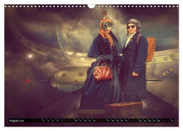 Produktbild: Steampunks (Wandkalender 2026 DIN A3 quer), CALVENDO Monatskalender