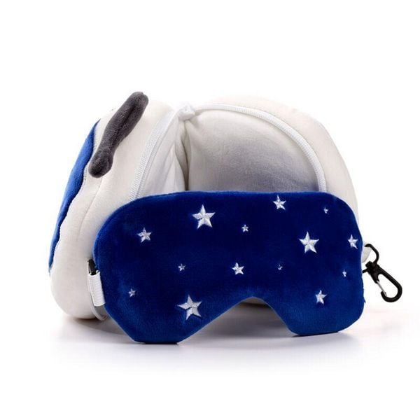 Produktbild: Relaxeazzz Pl&uuml;sch Space Cadet Weltraum Astronaut Reisekissen & Schlafmaske