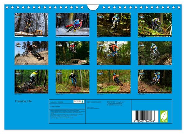 Produktbild: Freeride Life (Wandkalender 2026 DIN A4 quer), CALVENDO Monatskalender