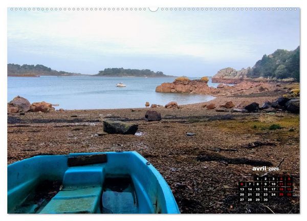 Produktbild: Horizons costarmoricains (Calendrier mural 2026 DIN A2 vertical) calendrier de bureau