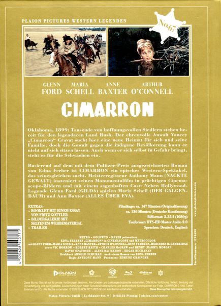 Produktbild: Cimarron (Edition Western-Legenden #67)