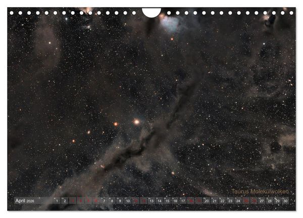 Produktbild: Deep Sky Kalender (Wandkalender 2026 DIN A4 quer), CALVENDO Monatskalender