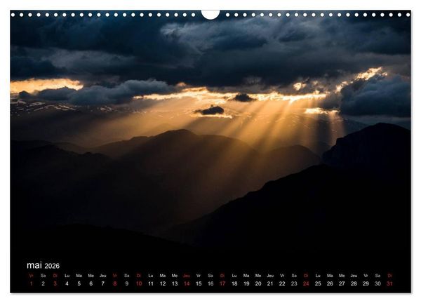 Produktbild: Ambiances Ari&egrave;ge Pyr&eacute;n&eacute;es (Calendrier mural 2026 DIN A3 vertical), CALVENDO calendrier mensuel