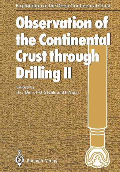 Produktbild: Observation of the Continental Crust through Drilling II
