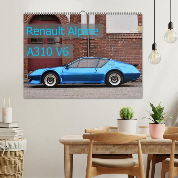 Produktbild: Renault Alpine A310 V6 (Wandkalender 2026 DIN A2 quer), CALVENDO Monatskalender