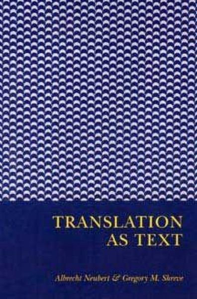 Produktbild: Translation As Text