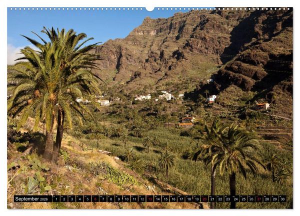 Produktbild: La Gomera - Valle Gran Rey (Wandkalender 2026 DIN A2 quer), CALVENDO Monatskalender